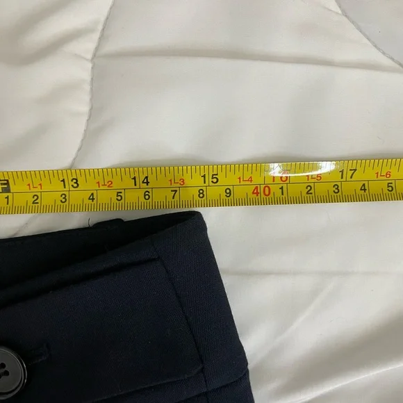NWT Ann Taylor Devin Trousers, Navy, Size 6 - Picture 2 of 10